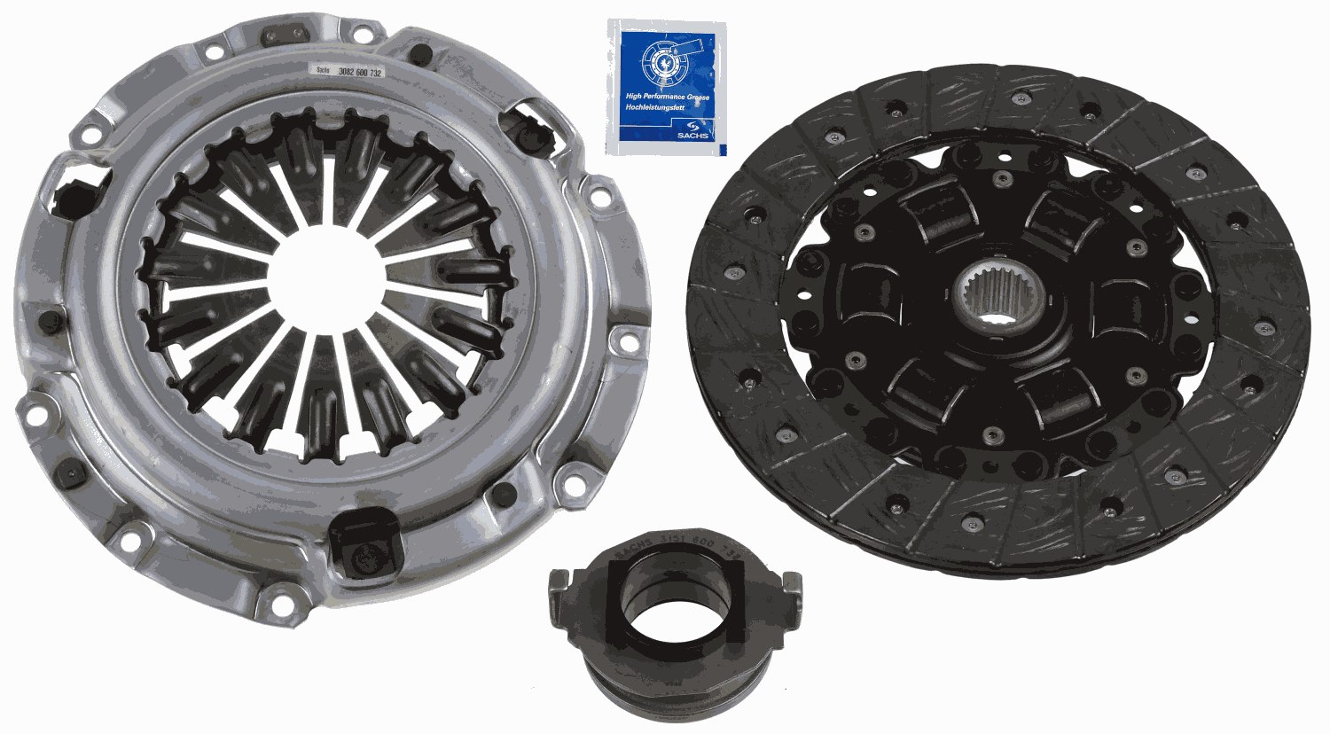 SACHS Koblingssæt 3000954042 for FORD ASIA & OCEANIA FORD MAZDA MAZDA (CHANGAN) ASIA MOTORS KIA