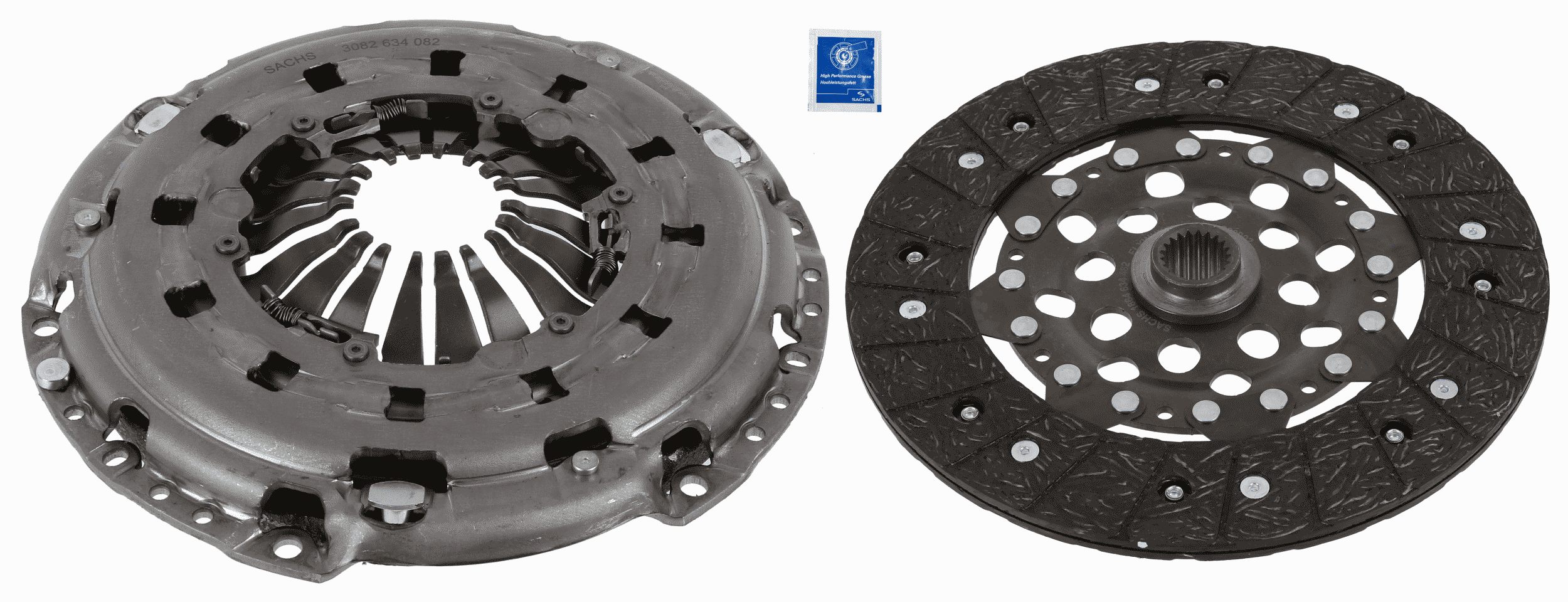 SACHS Koblingssæt 3000951682 for VAUXHALL OPEL MERCEDES-BENZ FIAT RENAULT NISSAN