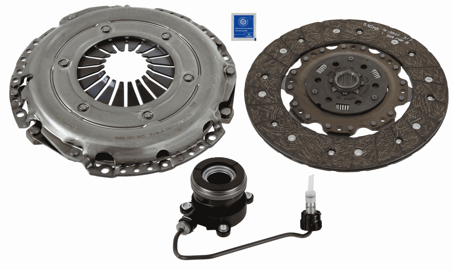 SACHS Koblingssæt 3000990282 for HOLDEN CHEVROLET VAUXHALL FIAT ABARTH OPEL SUZUKI