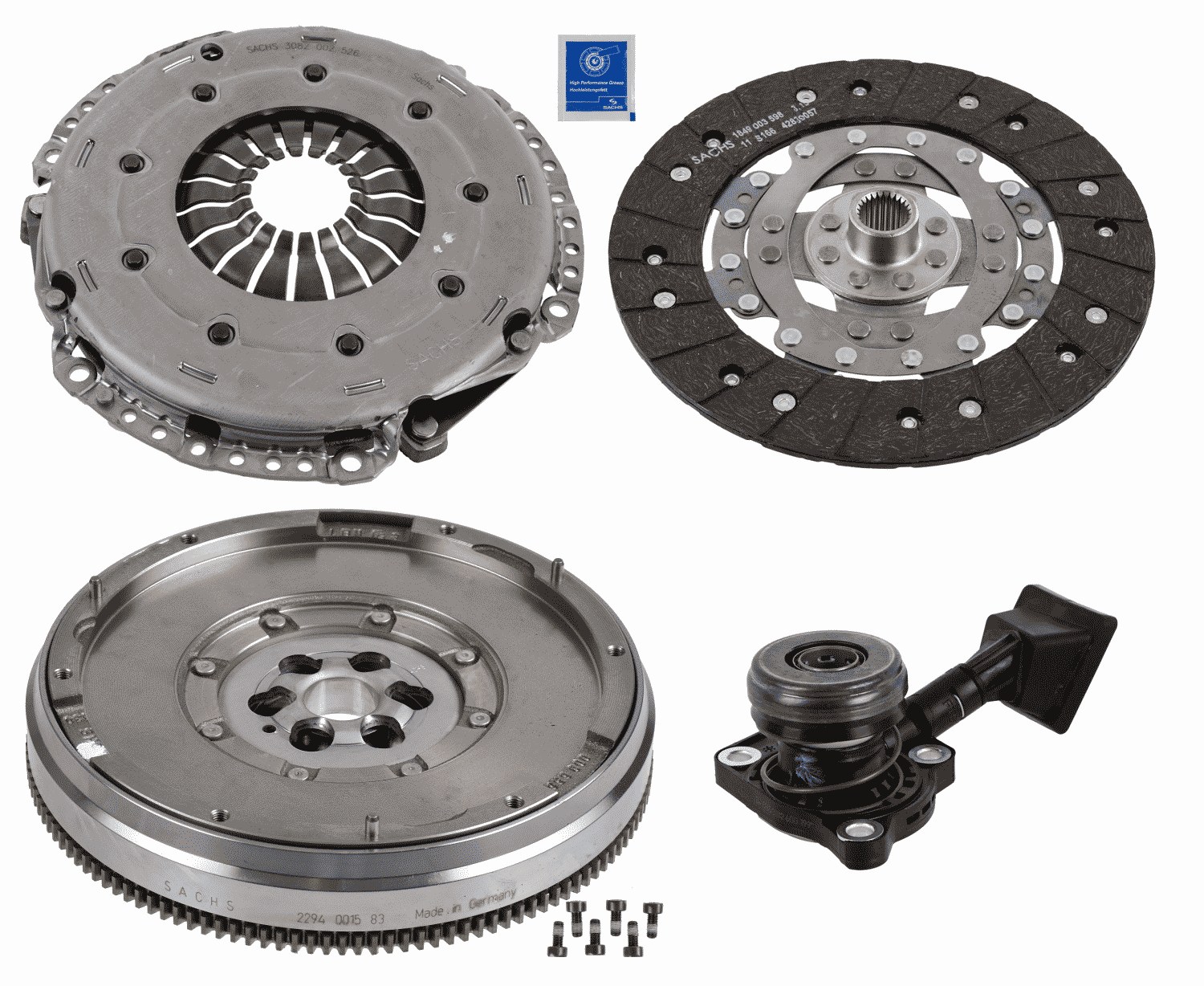 SACHS Koblingssæt 2290601214 for DS VAUXHALL PEUGEOT TOYOTA