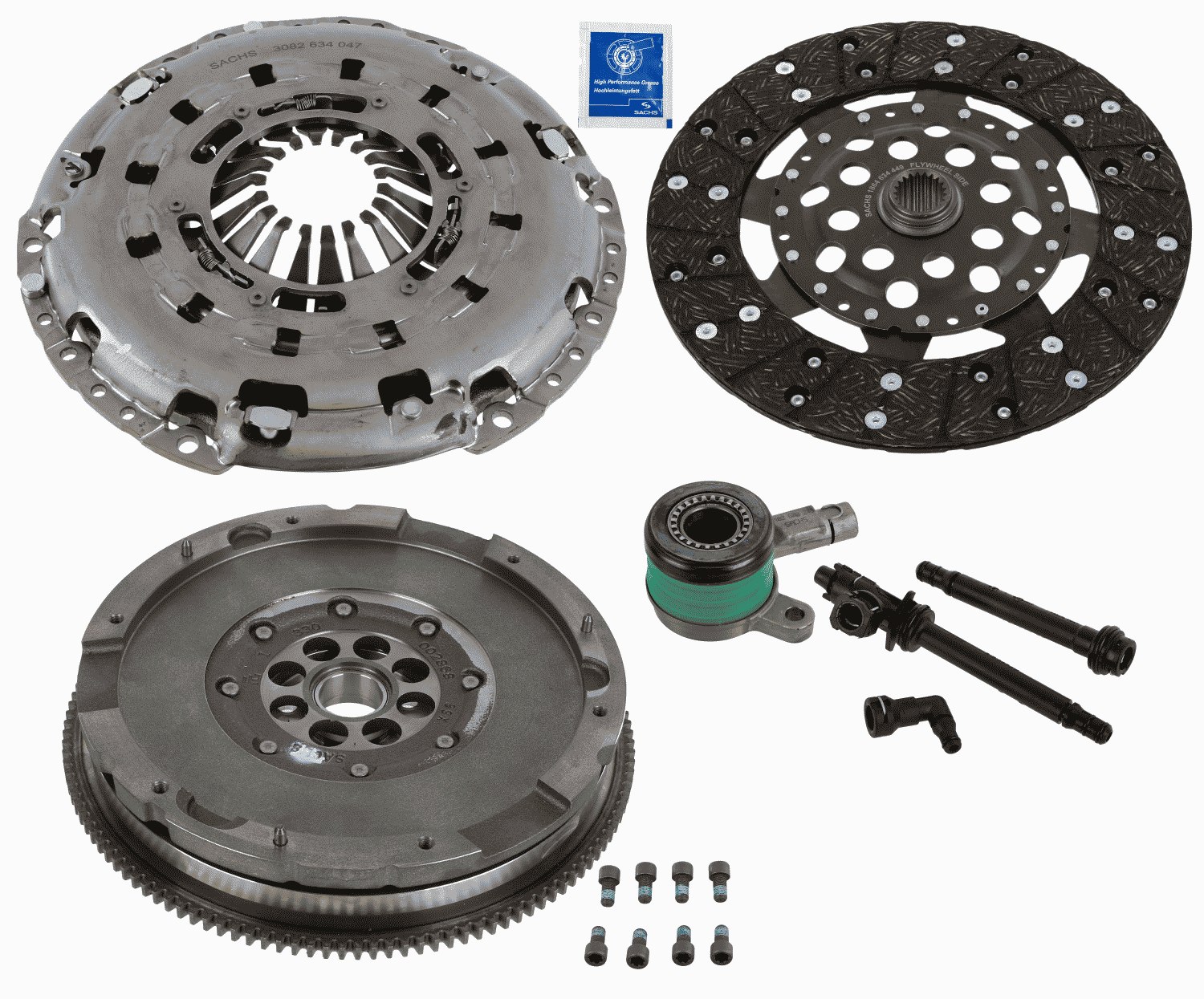 SACHS Koblingssæt 2290601227 for VAUXHALL OPEL FIAT MERCEDES-BENZ NISSAN RENAULT