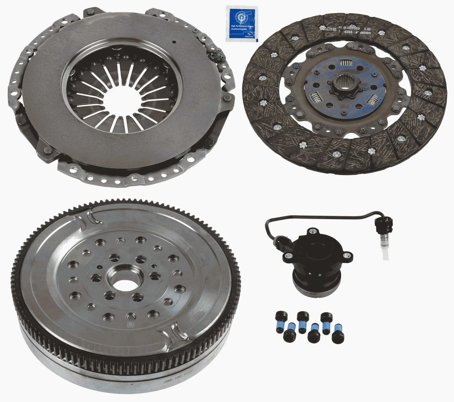 SACHS Koblingssæt 2290 601 238 for VAUXHALL CHEVROLET GENERAL MOTORS ABARTH JEEP OPEL
