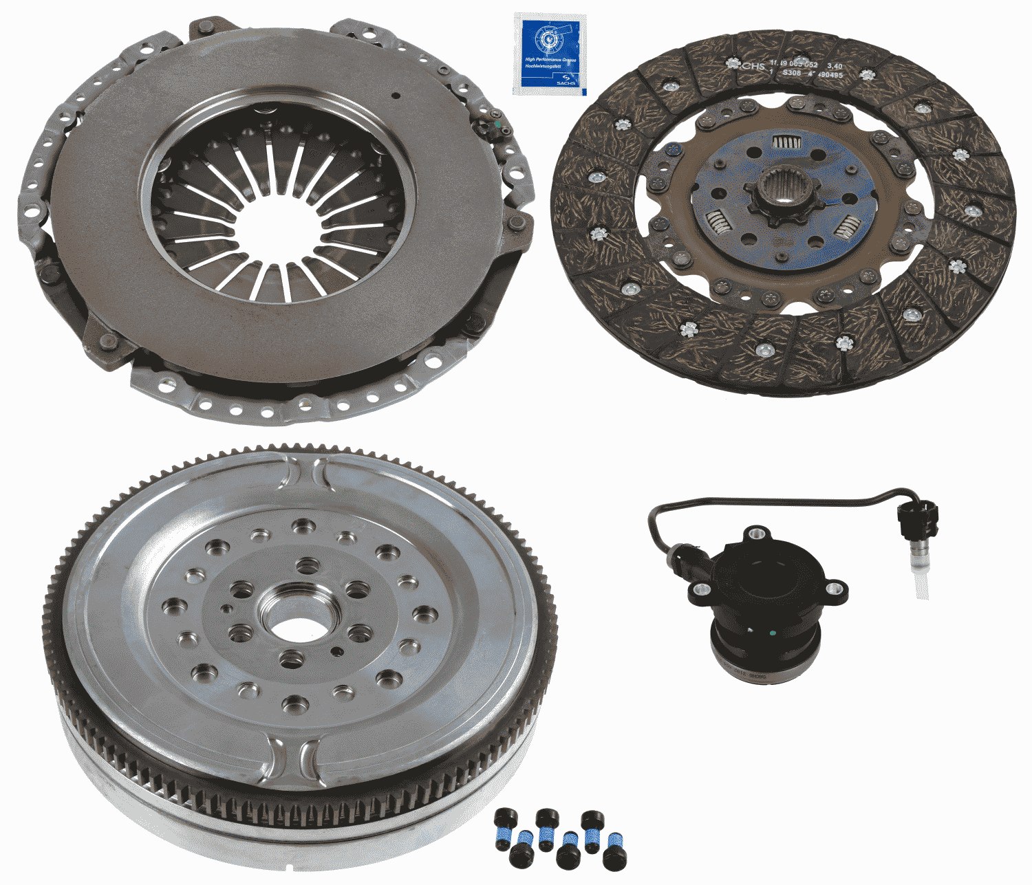 SACHS Koblingssæt 2290601262 for VAUXHALL CHEVROLET GENERAL MOTORS FIAT ABARTH JEEP OPEL