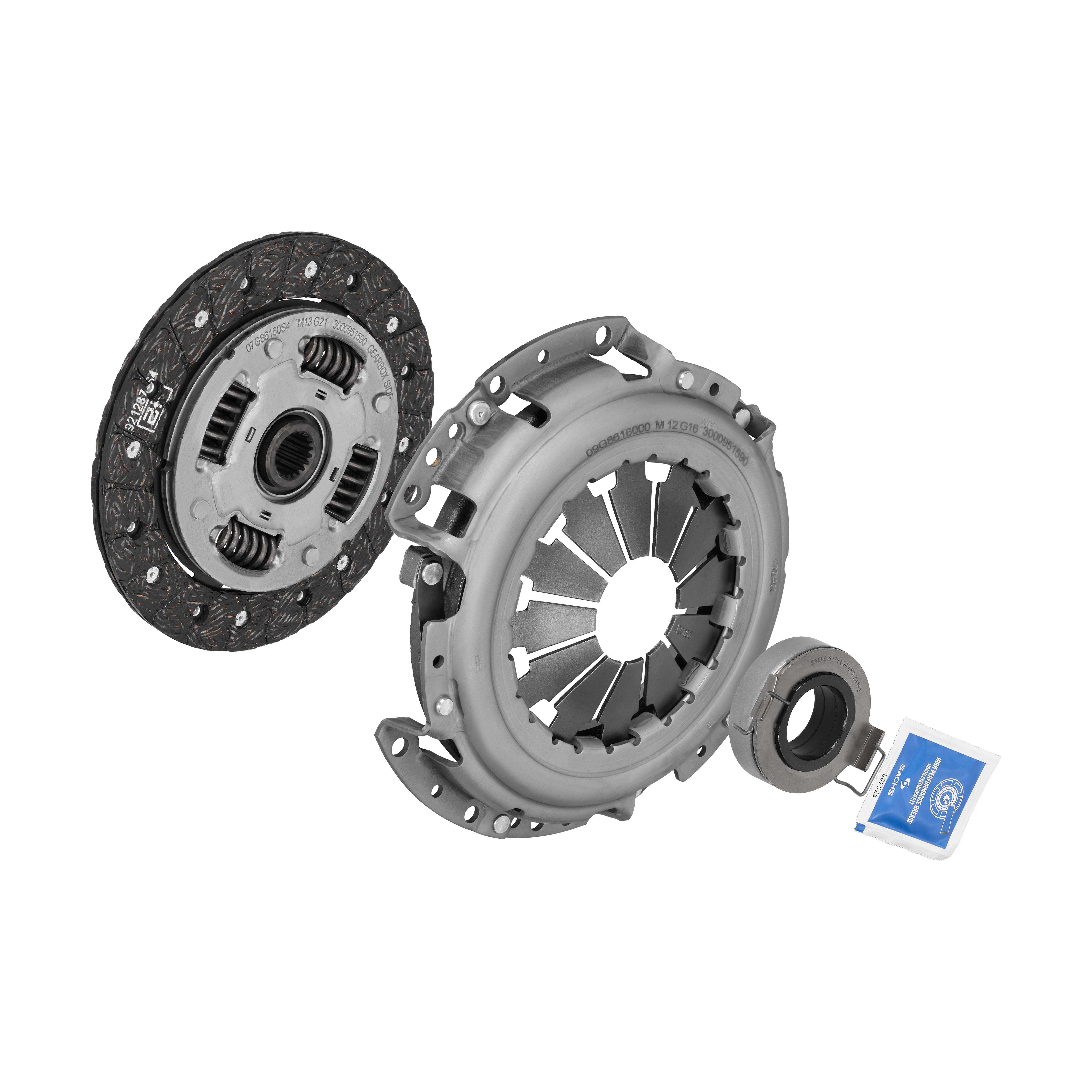 SACHS Koblingssæt 3000951591 for PEUGEOT CITROËN TOYOTA MITSUBISHI SUZUKI