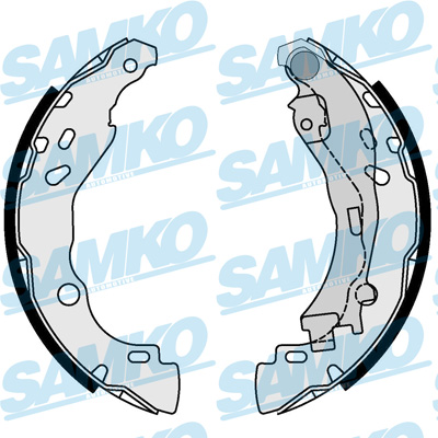 SAMKO Bremsebakkesæt 88700 for LANCIA PEUGEOT