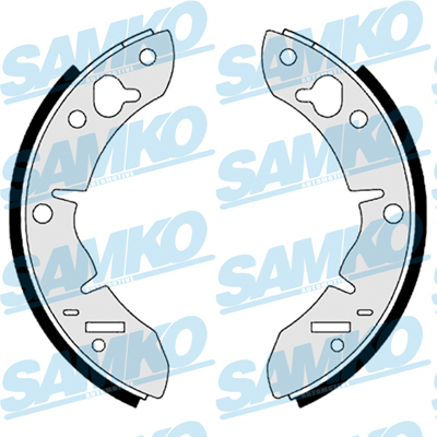 SAMKO Bremsebakkesæt 80560 for ROVER RELIANT INNOCENTI DAF TALBOT AUSTIN