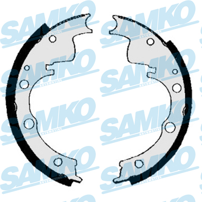 SAMKO Bremsebakkesæt 80250b for FORD LDV IVECO VAUXHALL DAF ALFA ROMEO