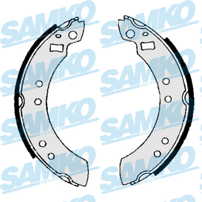 SAMKO Bremsebakkesæt 80600 for MORRIS FORD DAF VOLVO HYUNDAI