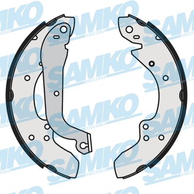 SAMKO Bremsebakkesæt 80930 for PEUGEOT FIAT CITROËN TALBOT