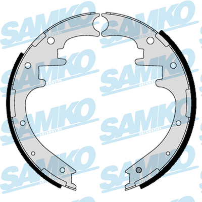 SAMKO Bremsebakkesæt 81125 for FORD FORD USA