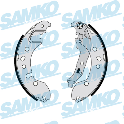 SAMKO Bremsebakkesæt 81176 for RENAULT SMART