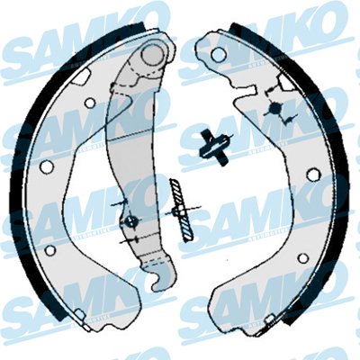SAMKO Bremsebakkesæt 84660 for OPEL VAUXHALL