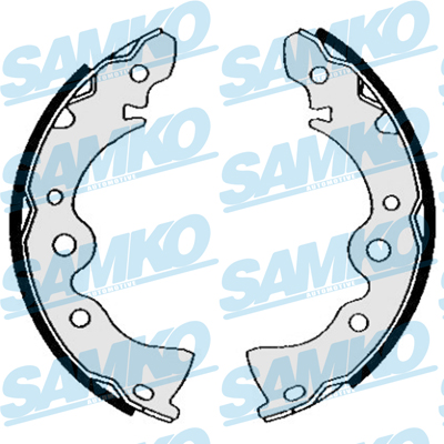 SAMKO Bremsebakkesæt 84870 for NISSAN