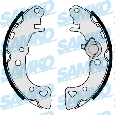 SAMKO Bremsebakkesæt 84940 for CITROËN PEUGEOT