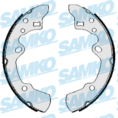 SAMKO Bremsebakkesæt 85620 for FORD USA MAZDA FORD