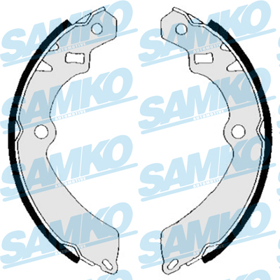 SAMKO Bremsebakkesæt 85710 for CHEVROLET SUZUKI