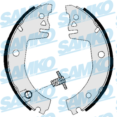 SAMKO Bremsebakkesæt 85780 for SKODA