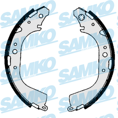 SAMKO Bremsebakkesæt 86710 for TOYOTA VW
