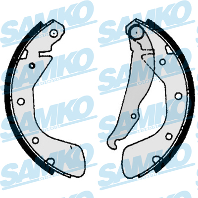SAMKO Bremsebakkesæt 86800 for OPEL VAUXHALL DAEWOO CHEVROLET