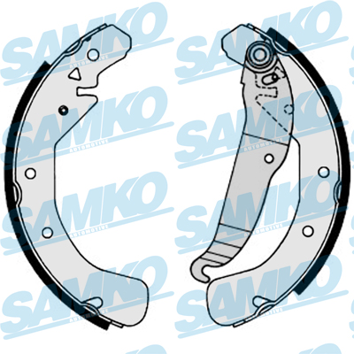 SAMKO Bremsebakkesæt 87200 for OPEL VAUXHALL