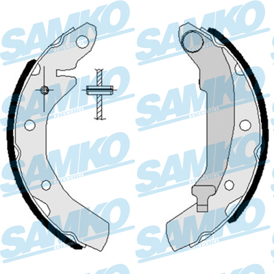 SAMKO Bremsebakkesæt 87260 for DAEWOO