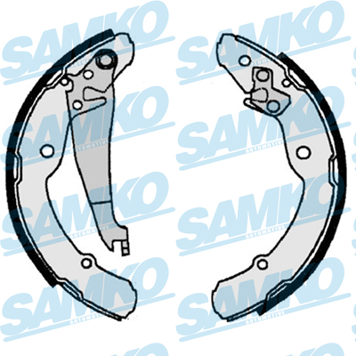 SAMKO Bremsebakkesæt 87300 for SKODA VW