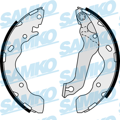 SAMKO Bremsebakkesæt 88015 for HYUNDAI
