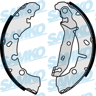 SAMKO Bremsebakkesæt 88200 for FORD