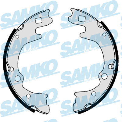 SAMKO Bremsebakkesæt 88270 for HYUNDAI KIA MAZDA NISSAN