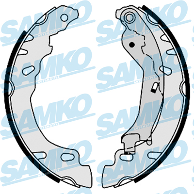 SAMKO Bremsebakkesæt 88780 for FORD FIAT