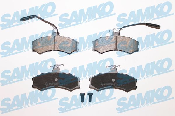 SAMKO Bremseklodser 5sp012 for PEUGEOT FIAT ALFA ROMEO CITROËN