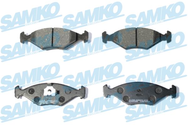 SAMKO Bremseklodser 5sp016 for FIAT VW