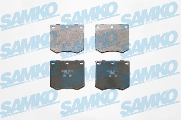 SAMKO Bremseklodser 5sp126 for FORD HYUNDAI AC BENTLEY ROVER