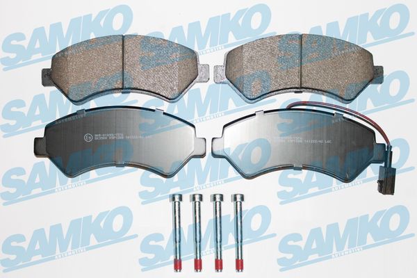 SAMKO Bremseklodser 5sp1288 for PEUGEOT CITROËN FIAT