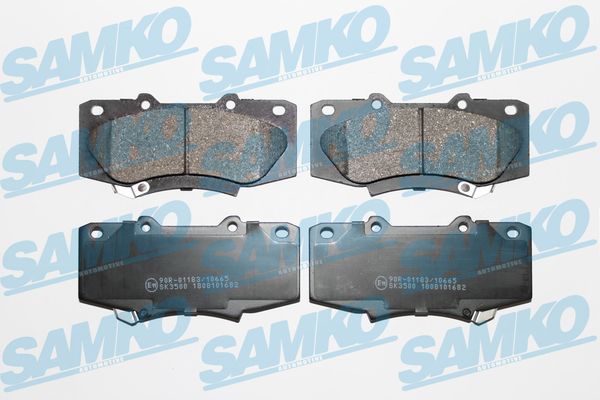 SAMKO Bremseklodser 5sp1682 for TOYOTA