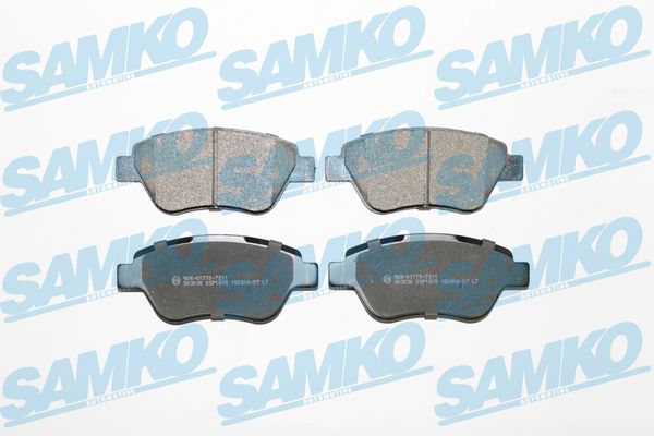 SAMKO Bremseklodser 5sp1878 for FIAT ALFA ROMEO LANCIA