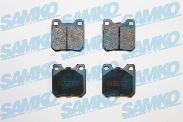 SAMKO Bremseklodser 5sp206 for OPEL VAUXHALL