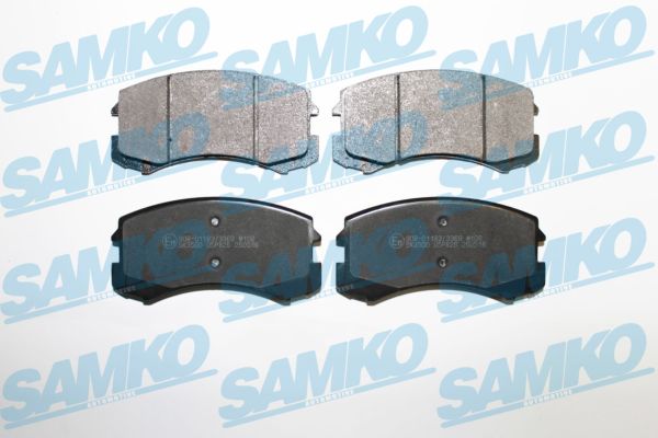SAMKO Bremseklodser 5sp826 for MITSUBISHI