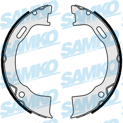SAMKO Bremsebakkesæt, parkeringsbremse 81020 for FORD FORD USA