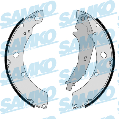 SAMKO Bremsebakkesæt 81182 for VW