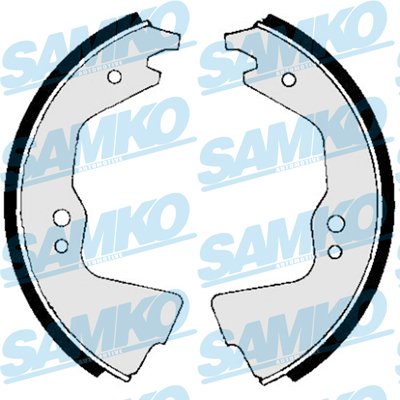 SAMKO Bremsebakkesæt 80680 for FIAT