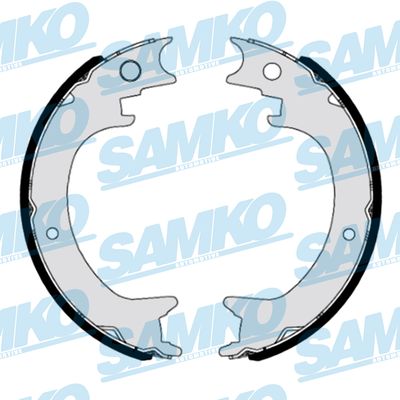 SAMKO Bremsebakkesæt, parkeringsbremse 81198 for MITSUBISHI