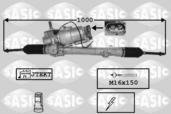 SASIC Tandstang 7170058 for PEUGEOT