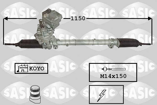 SASIC Tandstang 7176061 for MERCEDES-BENZ