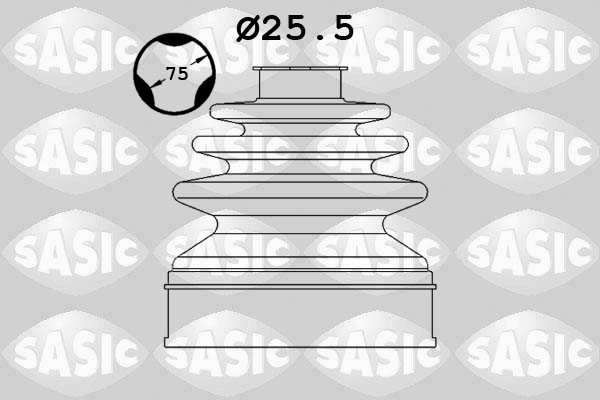 SASIC Drivaksel Manchetsæt 1900026 gearkasse-monteret for FORD PEUGEOT