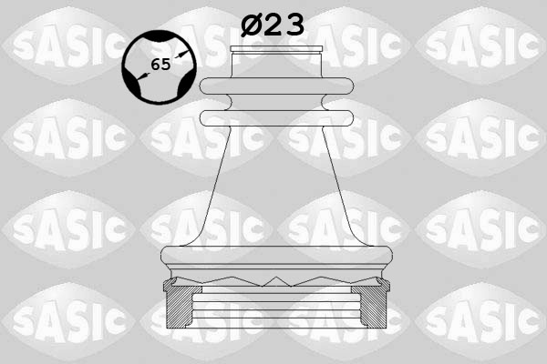 SASIC Drivaksel Manchetsæt 1904035 gearkasse-monteret for VOLVO DACIA