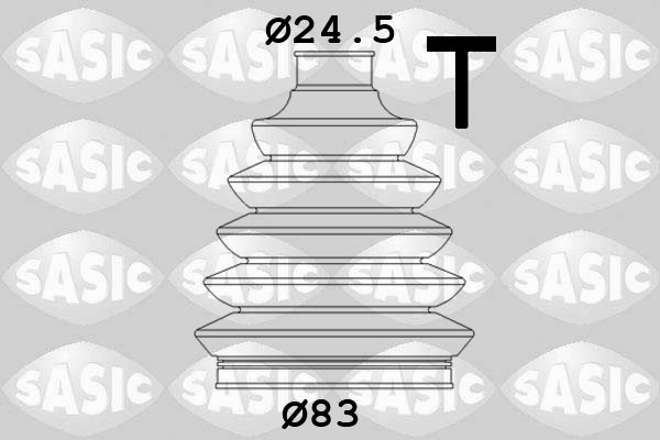 SASIC Drivaksel Manchetsæt 1906005 hjulsidet for OPEL FORD LANCIA CHEVROLET BMW