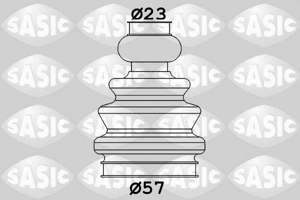 SASIC Drivaksel Manchetsæt 1906097 gearkasse-monteret for FORD MERCEDES-BENZ VW