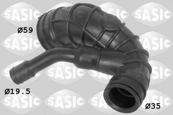 SASIC Ladeluftslange 3330001 Indtag for PEUGEOT FORD TOYOTA