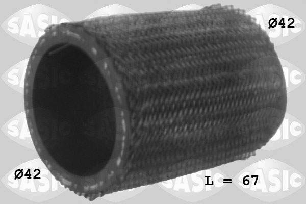 SASIC Ladeluftslange 3330012 afgang for LANCIA PEUGEOT